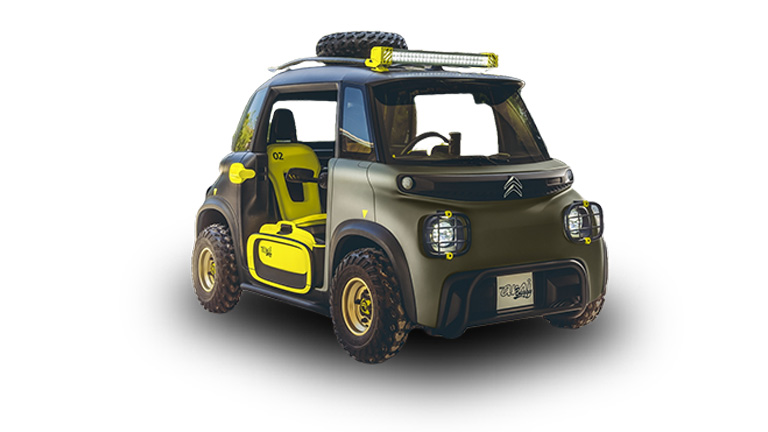zu sehen ist ein Citroen AMI 
