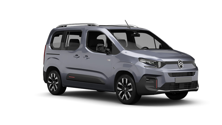 zu sehen ist ein grauer Berlingo 