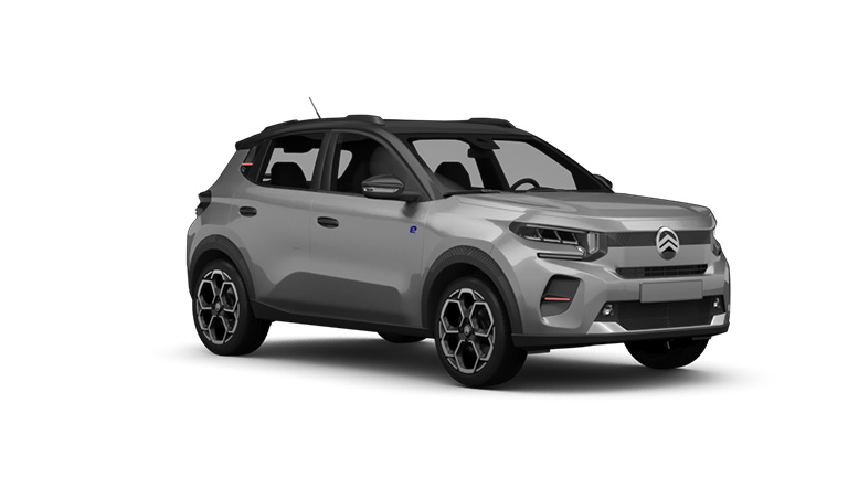 zu sehen ist ein grauer Citroen C3