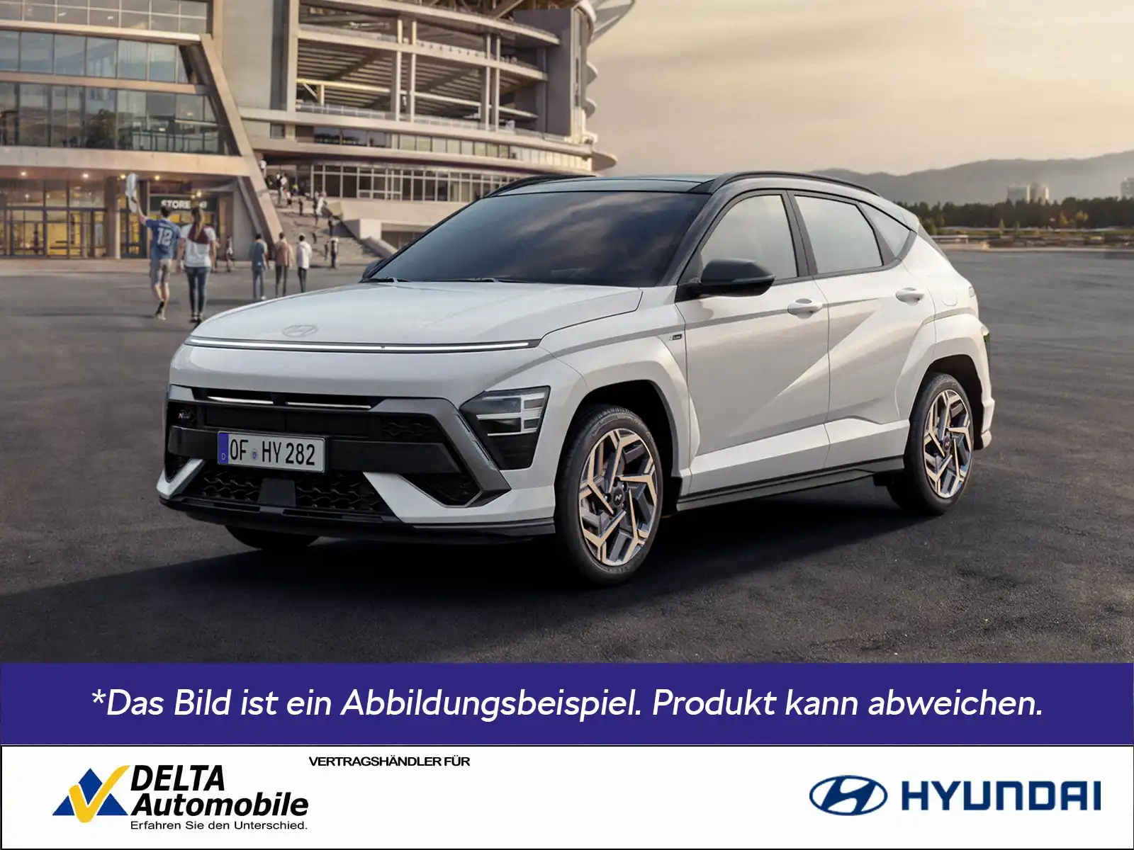 hyunda Kona NLine white