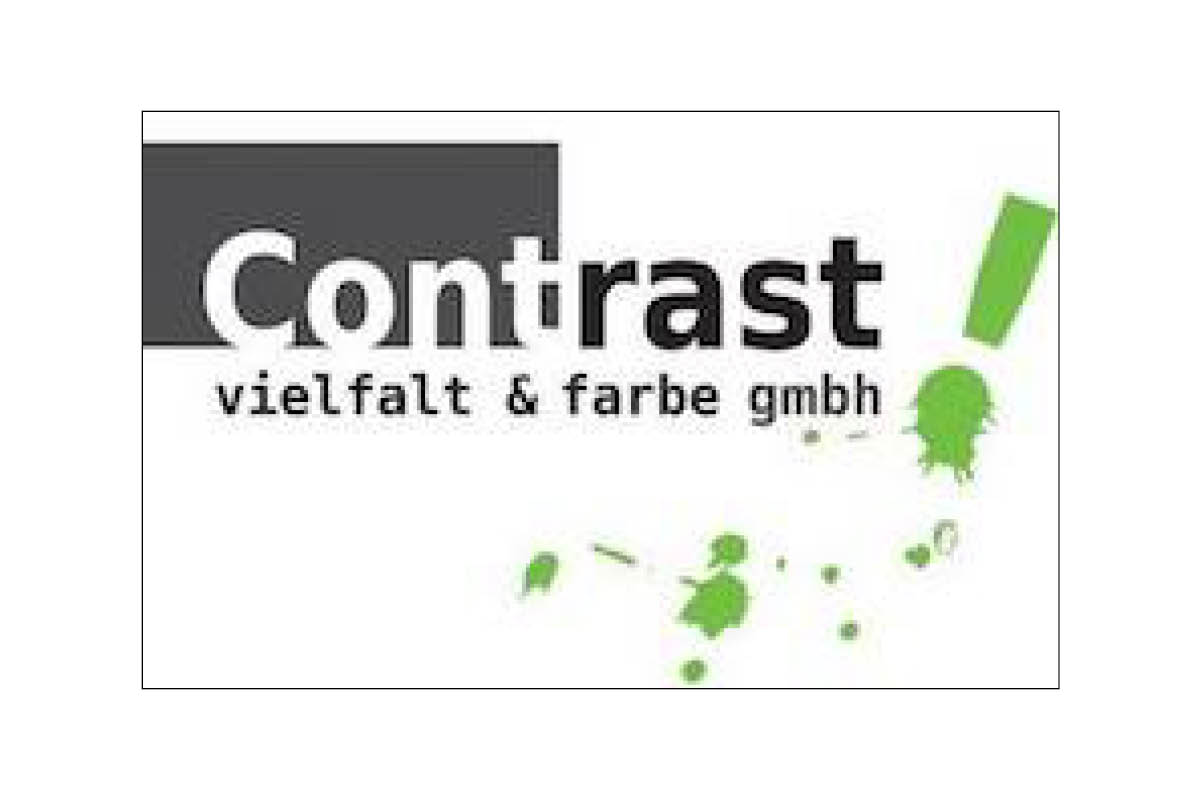 zu sehen ist das Logo Contrast Vielfalt & Farbe GmbH