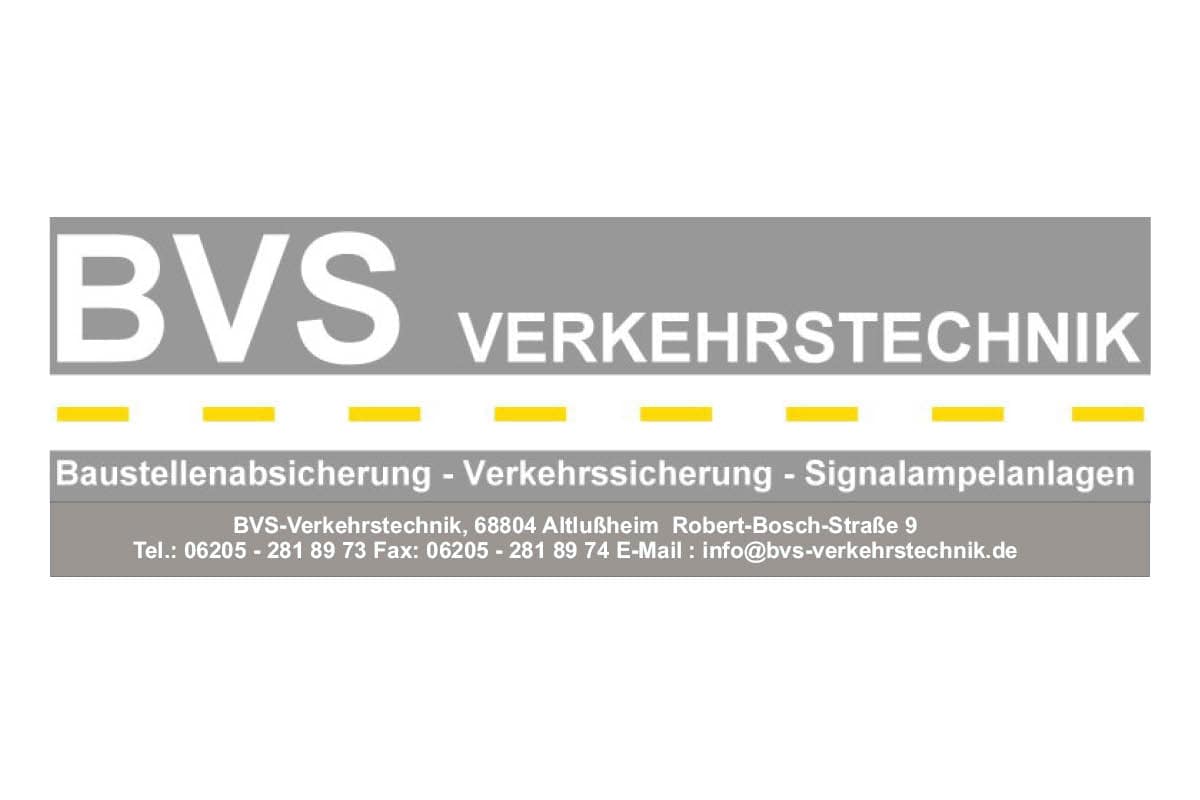 zu sehen ist das Logo BVS Verkehrstechnik Logo