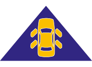 Icon Auto mit offenen Türen