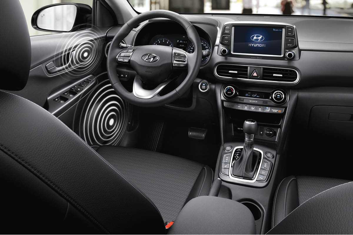 zu sehen ist der Innenraum des Hyundai TUCSON