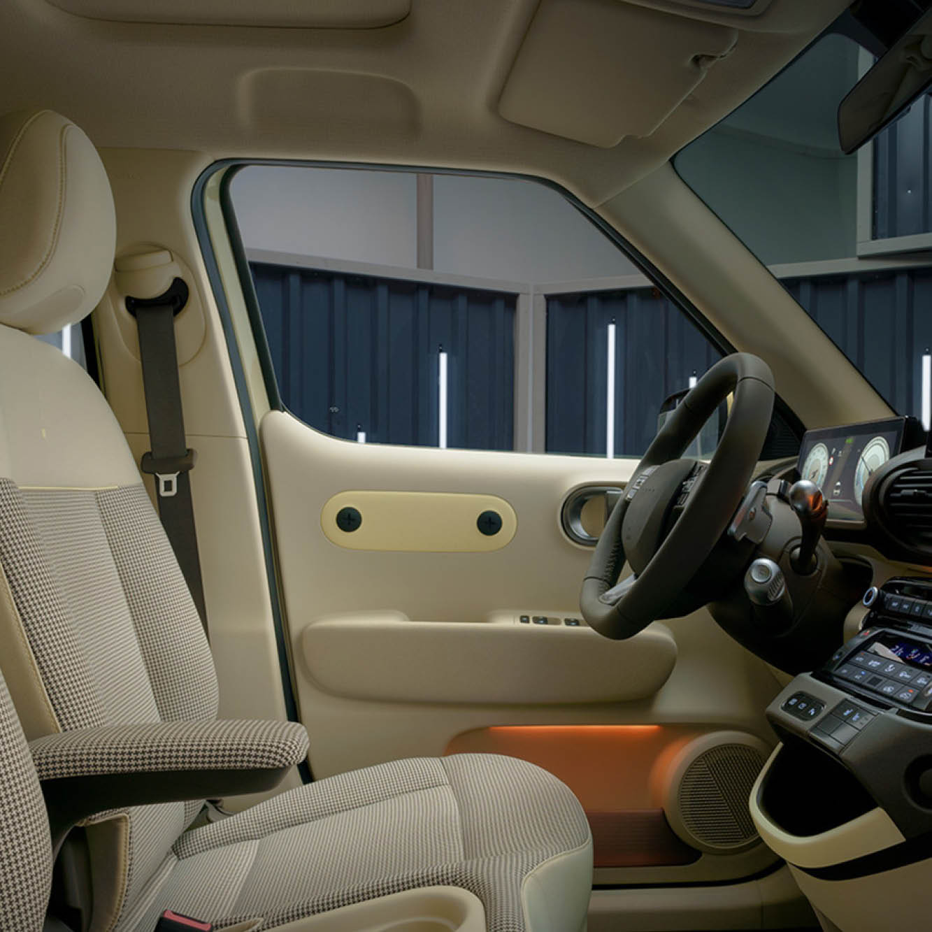 zu sehen ist der Hyundai INSTER Fahrersitz