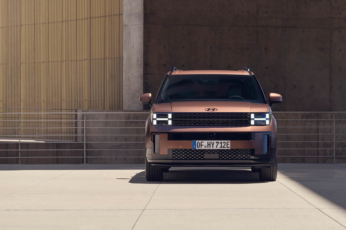 zu sehen ist der Hyundai SANTA FE von vorne